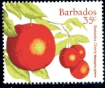 Sellos del Mundo : America : Barbados : Frutas