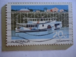 Stamps Australia -  Canberra - Capital de Australia. Transbordador-Ferrier