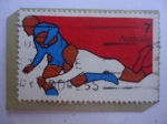 Stamps Australia -  Rugby - Serie: Deportes no Olímpicos.