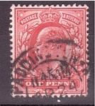 Stamps United Kingdom -  Rey Eduardo VII