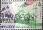 Stamps Spain -  Scott#xxxx intercambio 0,45 usd , A, 2016