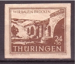Stamps Germany -  serie- Reconstrucción de puentes