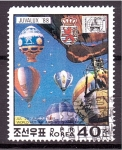 Stamps North Korea -  JUVALUX'88