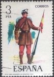Stamps Spain -  Scott#2022 intercambio 0,20 usd. 3 pts. , 1977