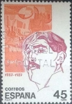 Stamps Spain -  Scott#2485 intercambio 0,20 usd. 45 pts. , 1986