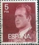 Stamps Spain -  Scott#1978 intercambio 0,20 usd. 5 pts. , 1976