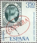 Stamps Spain -  Scott#1569 intercambio 0,20 usd. , 3,50 pts. , 1969