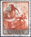 Sellos de Europa - Espa�a -  Scott#873 intercambio 0,20 usd. , 1 pts. , 1958