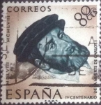 Stamps Spain -  Scott#882 intercambio 0,20 usd. , 80 cents. , 1958