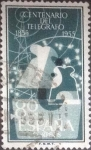 Sellos de Europa - Espa�a -  Scott#840 intercambio 0,25 usd. , 80 cents. , 1955