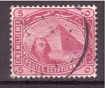 Stamps Africa - Egypt -  Esfinge y piramide de Keops