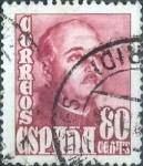 Sellos de Europa - Espa�a -  Scott#803 intercambio 0,20 usd. , 80 cents. , 1954