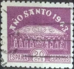 Sellos de Europa - Espa�a -  Scott#730 intercambio 0,20 usd. , 20 cents. , 1944