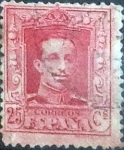 Stamps Spain -  Scott#338 intercambio 0,20 usd. , 15 cents. , 1922