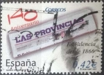 Stamps Spain -  Scott#3524 intercambio 1,10, usd, 0,42 €, 2007