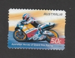Stamps Australia -  Heroes australianos grandes Premios