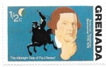 Stamps Grenada -  Paul Revere
