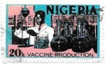 Stamps : Africa : Nigeria :  vacunas