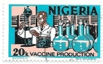 Stamps Nigeria -  vacunas