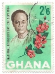 Sellos de Africa - Ghana -  fundadores
