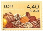 Stamps : Europe : Estonia :  dulces