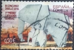 Stamps Spain -  Scott#xxxx intercambio 0,60 usd, 0,50 €, 2017