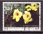 Stamps Africa - Comoros -  serie- Frutas y flores