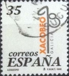 Stamps Spain -  Scott#2927 intercambio 0,25 usd, 35 pts., 1998
