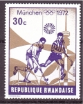 Sellos de Africa - Rwanda -  MUNICH'72