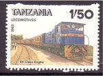 Sellos de Africa - Tanzania -  serie- Locomotoras