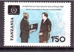 Stamps Tanzania -  Año Intern. de la Paz