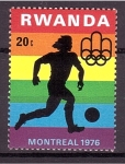 Stamps Rwanda -  MONTREAL'76