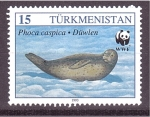 Stamps : Asia : Turkmenistan :  W.W.F.