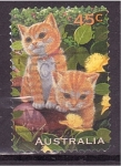 Sellos de Oceania - Australia -  serie- Fauna doméstica