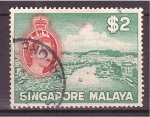 Sellos de Asia - Singapur -  Isabel II