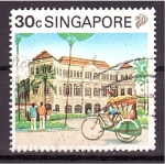 Sellos de Asia - Singapur -  serie- Turismo