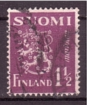 Sellos de Europa - Finlandia -  Escudo Nacional