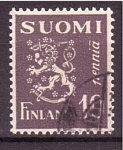 Stamps : Europe : Finland :  Escudo Nacional