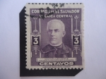 Stamps : America : El_Salvador :  José Simeón Cañas-Homenaje al Prócer de la Independencia y libertad de Esclavo en la América Central
