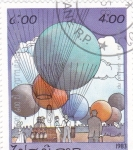Stamps Laos -  GLOBOS AEROSTATICOS