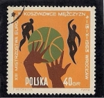 Stamps Poland -  Basquet ball