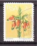 Stamps South Africa -  serie- Fauna y flora