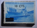 Stamps : America : El_Salvador :  Marina Nacional Guardacostas.