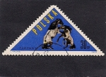 Stamps Poland -  Equinos