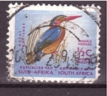 Stamps South Africa -  Martín pescador