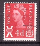 Stamps United Kingdom -  Isabel II- Escocia