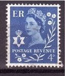 Stamps United Kingdom -  Isabel II- Irlanda