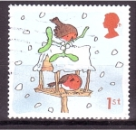 Stamps United Kingdom -  Navidad