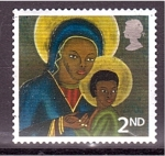 Stamps United Kingdom -  Navidad