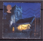 Stamps United Kingdom -  Milenio- Navidad